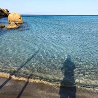 Photo taken at Spiaggia di Calamosche by Guillaume on 8/2/2019