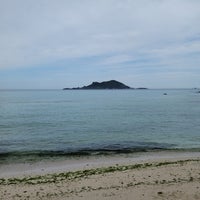 Photo taken at Keumneung Beach by Sungbin I. on 6/4/2023
