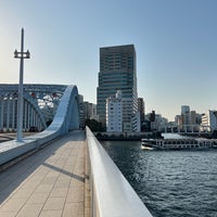 Photo taken at Eitai Bridge by Fuuraru on 3/15/2024