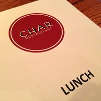 Photo taken at Char Restaurant by Oksana M. on 1/24/2013