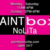 12/3/2016 tarihinde PaintBox NoLitaziyaretçi tarafından PaintBox NoLita'de çekilen fotoğraf