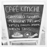 Photo taken at Cafe Kimchi by Renee R. on 3/15/2014