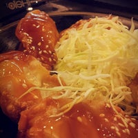 Photo taken at Oishi Ramen by hikki O. on 1/29/2013