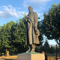Photo taken at Памятник Рахманинову by Inna E. on 7/12/2018