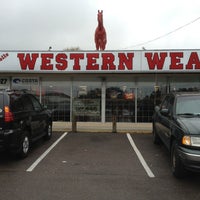 Photo taken at Russell&amp;#39;s Western Wear by Kirk on 1/17/2013