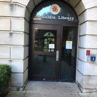 Photo taken at Theodore R. McKeldin Library by C.T. U. on 11/4/2019