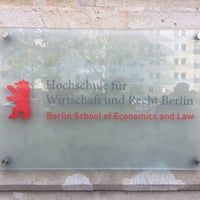 Photo taken at Berlin School of Economics and Law by Madis ☳. on 4/26/2017