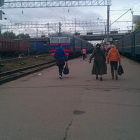 Photo taken at Электричка Минск-жодино by Danis D. on 9/28/2012