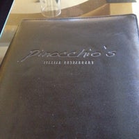 Photo taken at Pinocchio&amp;#39;s Pizza by Johnny on 10/14/2012