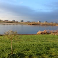 Photo taken at Het Stenen Strandje by Iris v. on 11/27/2012