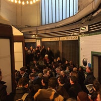 Photo taken at Balham London Underground Station by Ian on 1/18/2016
