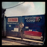 Photo taken at Autocinema El Coyote by Erik D. on 9/17/2012