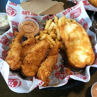 Photo taken at Raising Cane&amp;#39;s Chicken Fingers by Zombie Killer R. on 2/26/2013