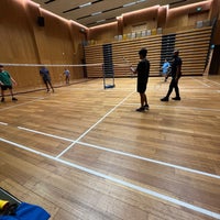 Photo taken at Badminton Court at Mapletree Business City by Jennibeth P. on 11/18/2022