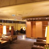 Photo taken at First Class &amp;amp; Business Class Lounge by Sang Hye Celine S. on 10/21/2012