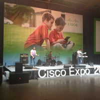 Photo taken at Cisco Expo 2012 by Alexander on 10/26/2012