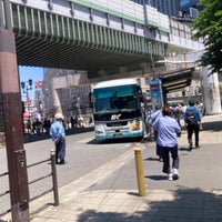 Photo taken at Namba Bus Stop for Osaka Airport by 遊上 y. on 6/17/2023