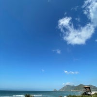 Photo taken at Praia de Grumari by Gleyson S. on 9/4/2021