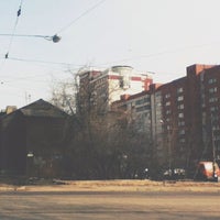 Photo taken at Остановка «Улица Республиканская» by Константин Ж. on 3/22/2014