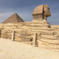 Photo taken at Great Sphinx of Giza by Gabriela M. on 3/5/2018