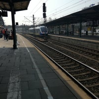 Photo taken at Bahnhof Hamburg-Harburg by Takeshi on 4/6/2019