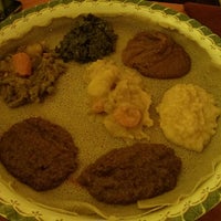 Photo taken at Meskerem Ethiopian Restaurant by Harrison Osito C. on 7/25/2013