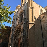 Photo taken at Cathédrale Saint-Sauveur by Okan Ö. on 10/5/2022