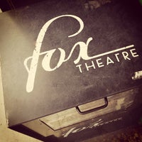 Снимок сделан в The Fox Theatre пользователем Ian B. 10/6/2012