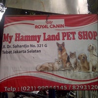 Photo taken at My Hammy Land Pet Shop by Darmawan L. on 12/8/2012