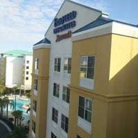 Photo taken at Fairfield Inn &amp;amp; Suites by Marriott Orlando at SeaWorld by Priscila T. on 1/12/2013
