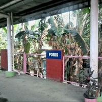 Photo taken at Stasiun Poris by Miftah A. on 10/3/2012