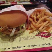 Photo taken at Fatburger by Clarissa B. on 5/4/2013