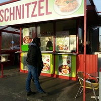Photo taken at Schnitzelhaus by &amp;#39;Zek K. on 12/3/2013