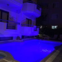 Photo taken at Blue Paradise Apart Otel by Yavuz Selim Y. on 7/21/2017