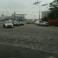 Photo taken at Остановка «Театральная улица» by Catherine N. on 10/15/2012