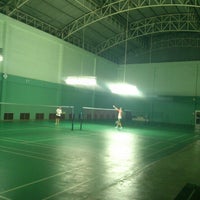 Photo taken at BS Badminton RAMA 2 by Jommy M. on 3/6/2013