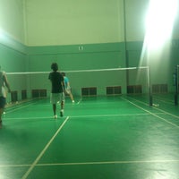 Photo taken at BS Badminton RAMA 2 by Jommy M. on 3/15/2013