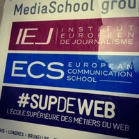 Photo taken at IEJ Paris - Institut Européen du Journalisme by Fadhila B. on 11/26/2012