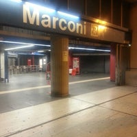 Photo taken at Metro Marconi (MB) by Daniele L. on 10/17/2012