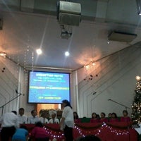 Photo taken at Gereja GKI Cipinang Elok by Anugrah C. on 12/25/2012