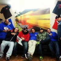 Photo taken at Queens Finest Barbershop by Chill Will G. on 11/15/2012