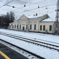 Photo taken at Ж/Д станция Электросталь by Elizabeth on 11/26/2015