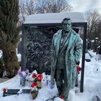 Photo taken at Novodevichy Cemetery by Sergey S. on 1/16/2022