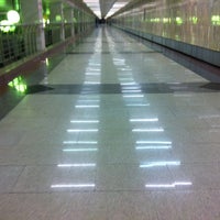 Photo taken at metro Ulitsa Starokachalovskaya by Лена🎀 on 12/20/2012