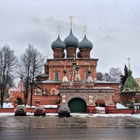 Photo taken at Знаменский женский монастырь by Aleksey E. on 3/4/2014