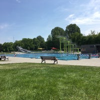 Photo taken at Freibad West by Angela L. on 5/10/2016