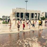 Photo taken at Площадь у Театра-Театра by Polina G. on 6/24/2015