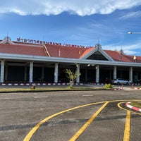 Photo taken at Chumphon Airport (CJM) by Pradabpong W. on 8/28/2023