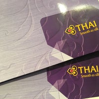 Photo taken at Thai Airways Ticket Office by Pradabpong W. on 5/27/2017