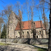 Photo taken at Dorfkirche Marienfelde by Stefan M. on 4/17/2022